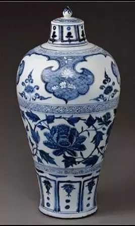 青花瓷与青花时装的完美结合